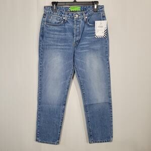 Sandrine Rose/Free People Sandrine Rose Indigo Straight Leg Jeans Size 29